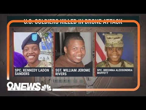 Biden: How the US will respond to drone attack that killed 3 American soldiers in Jordan