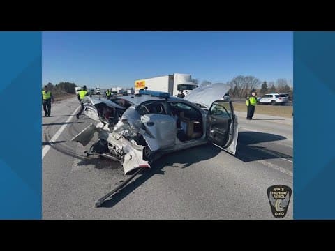 Woman charged with aggravated vehicular assault, drug possession in crash that injured Ohio trooper