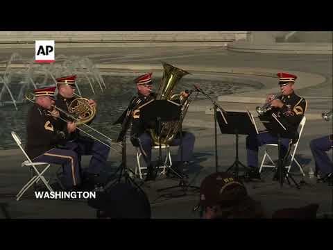 World War II veterans honored at National World War II Memorial in Washington, D.C.