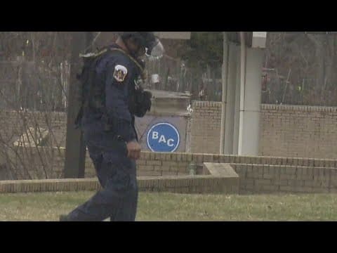 Officers recover grenade left outside of police station