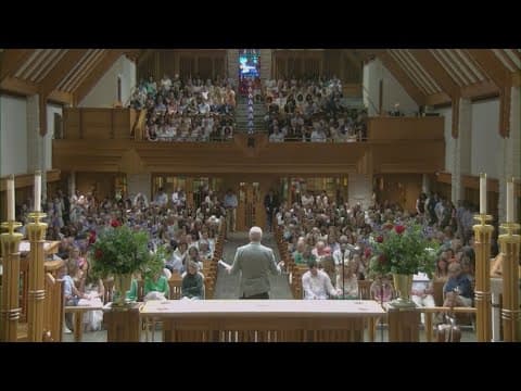 Vigil held in Houston for Camp Mystic victims