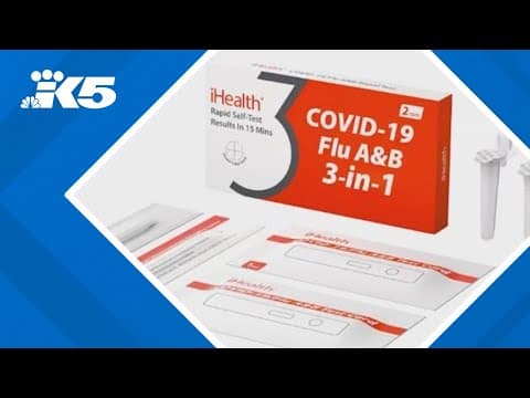 COVID + flu combo at home test now available