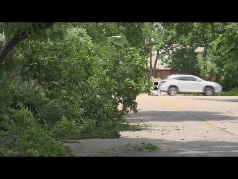 Storm debris cleanup continues in North Texas
