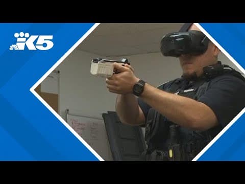 Washington police recruits step into virtual reality training pilot