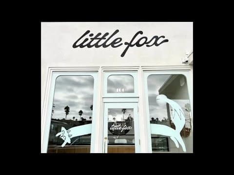 Little Fox Ice Cream shop goes Hollywood