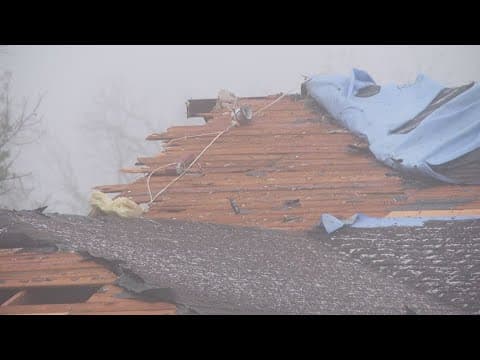 Woman killed in Brazoria County storms, school and homes badly damaged