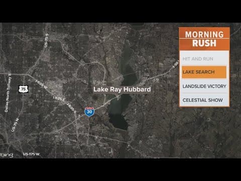 Officials searching for 2 missing people who never resurfaced from North Texas lake