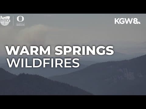 Level 3 evacuation notices issued as fires burn near Warm Springs