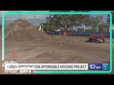 Groundbreaking for new affordable housing project