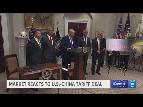 Market reacts to US-China tariff deal