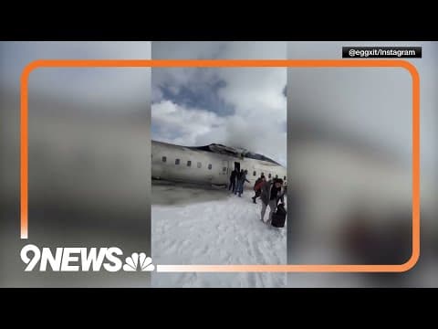 Passenger Records Moments After Delta Airplane Flips Over