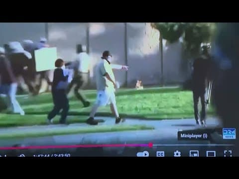 Criminal charges filed against two LA protestors accused of throwing Molotov cocktails at law enforc