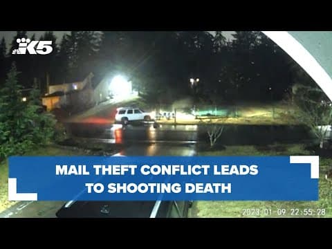 Mail theft conflict leads to shooting death
