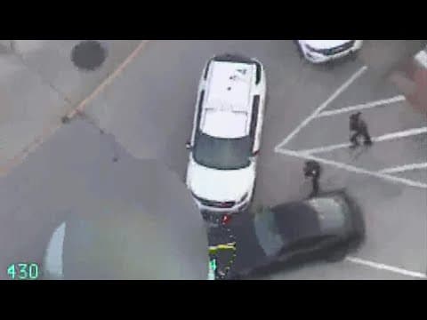Video shows teen ramming stolen car into cruiser, police say