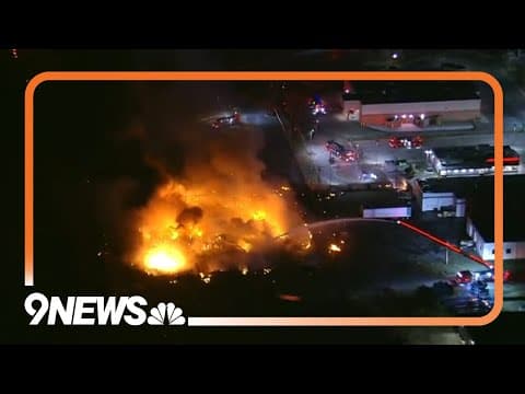 RAW: 1 Killed in Explosion, Fire at Michigan Vape Supply Facility