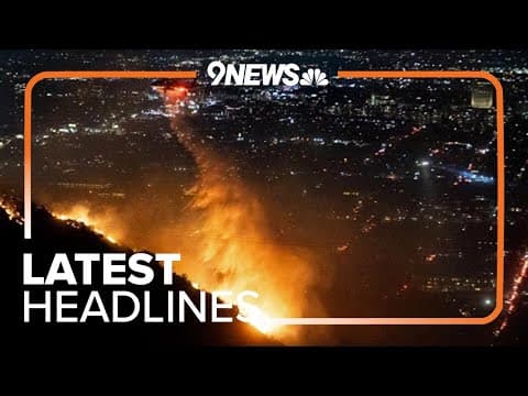 Latest headlines | Firefighters battle to control devastating Los Angeles wildfires
