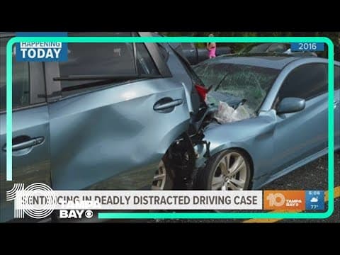 Man to be sentenced in Florida's first deadly texting and driving case