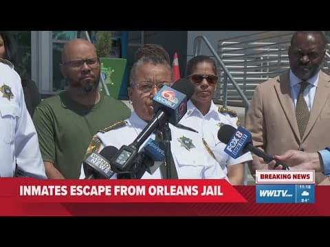 Inmates Missing in New Orleans After Routine Morning Headcount, OPSO Launches Search