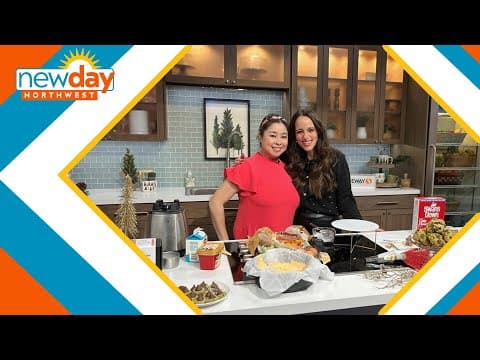 Making Kat Lieu's Gochujang Basque Cheesecake - New Day NW