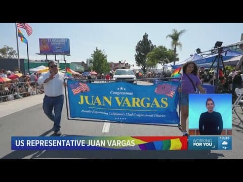 San Diego Pride Parade 2024 |  CA Elected US Representatives
