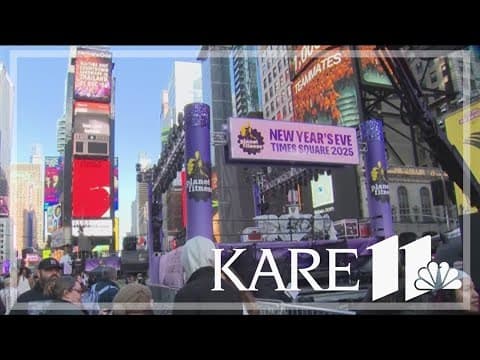 New York City prepares for New Year's Eve ball drop