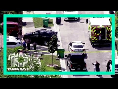 Aerial view: 5 people dead in reported murder-suicide at South Florida home