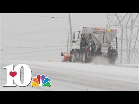 Knoxville and Knox County crews continue to work on roads saying work will get tricky
