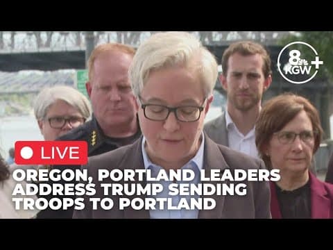 Oregon governor, Portland mayor and local leaders respond to Trump sending troops into Portland