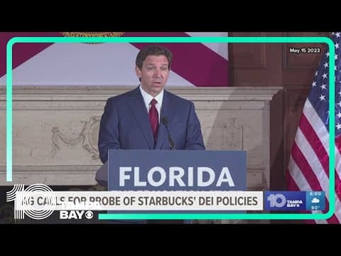 Florida Attorney General calls for probe of Starbucks' DEI practices