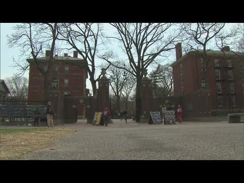 Trump set to push to end all federal agencies' Harvard contracts