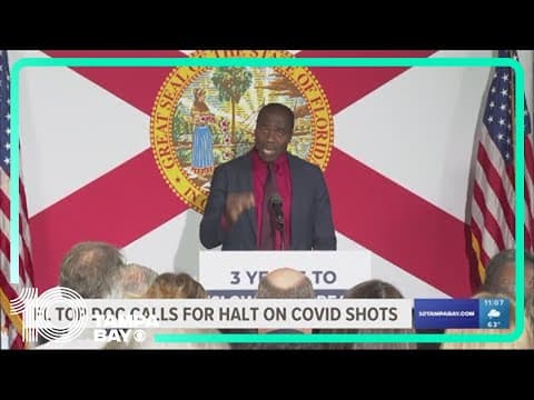 'Highly politicized advice': Tampa Bay doctors question Florida surgeon general's call to halt COVID