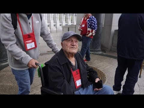 Veterans from Tampa Bay area honor the fallen on honor flight to D.C.