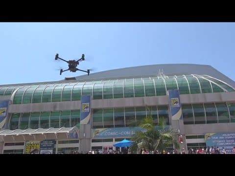 San Diego Police sets up surveillance in Gaslamp for Comic-con