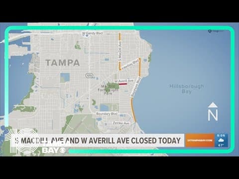 South Tampa intersection closed until November amid stormwater project