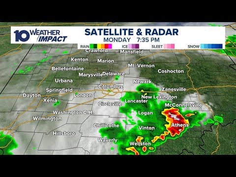 Tracking storms moving through central Ohio | Live radar, weather updates