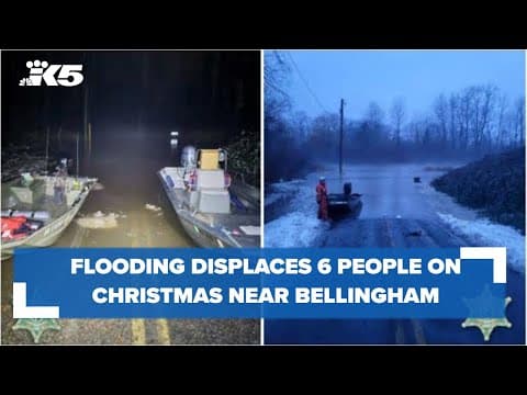 6 rescued after Nooksack floods in Whatcom County