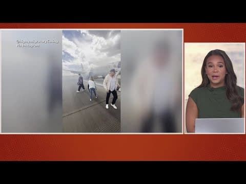 Passengers evacuated from plane at Denver airport after landing gear problem