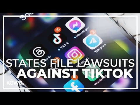 Oregon joins lawsuit against TikTok