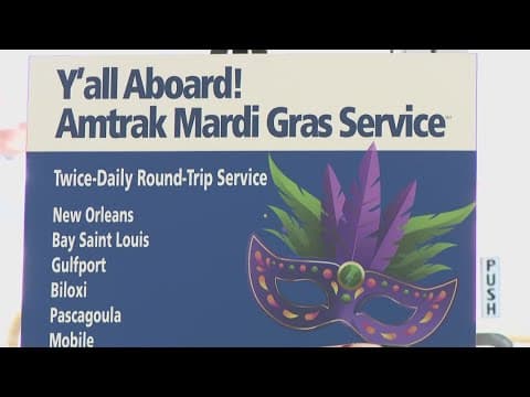 Amtrak Mardi Gras Service to roll out next month
