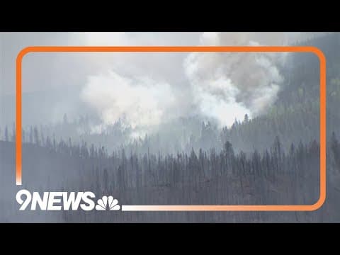 Wildfire in Colorado Mountains Grows to 585 Acres