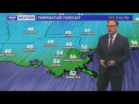 Weather: Pleasant few days, colder weekend