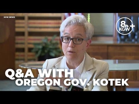 Q&A with Oregon Gov. Kotek on ICE, protests, federal deployment, Minnesota tragedy
