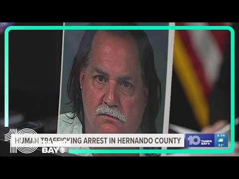 Man charged with human trafficking after young woman, a underage girl saved in Spring Hill