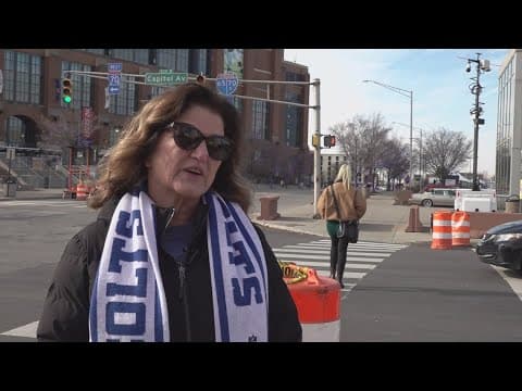 Indy Blue Crew gets ready for Colts-Texans game
