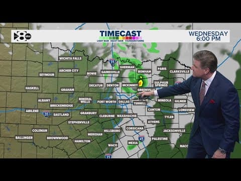 DFW Weather: Tracking our next round of storms - latest timing, severe chances and threats