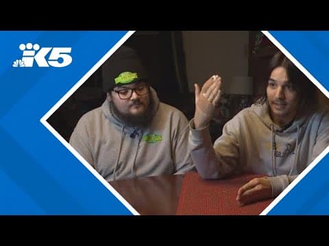 Brothers describe moments when tree fell on their car while driving on I-5 near Bellingham