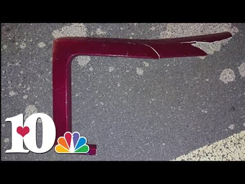 Police show piece of truck possibly involved in fatal hit and run