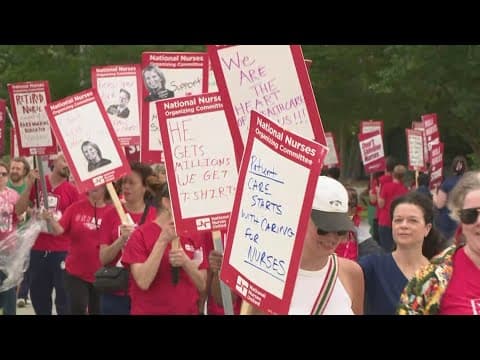 Third strike organized by UMC nurses in New Orleans