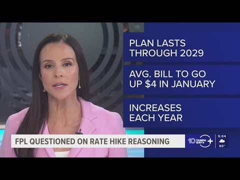 FPL questioned over proposed rate hike