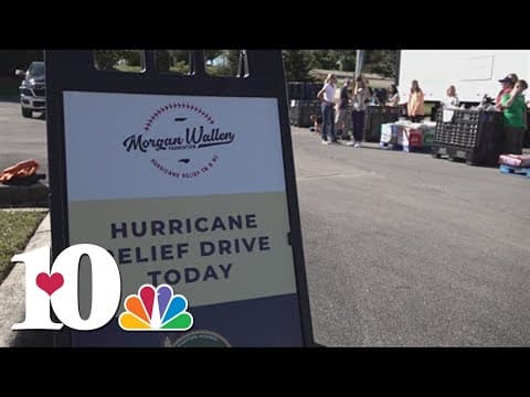 Second Harvest partners with Morgan Wallen Foundation to collect donations for Helene victims